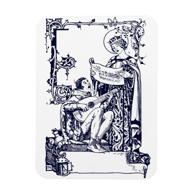 Madrigals for Christmas Magnet (Vertical)