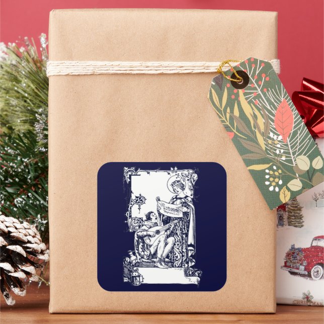 Madrigals for Christmas Square Sticker (Holiday)