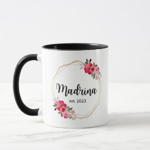 Madrina Coffee Mugs 2023, Quieres Ser Mi Madrina
