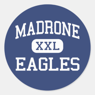 Madrone - Eagles - Continuation - San Rafael Classic Round Sticker