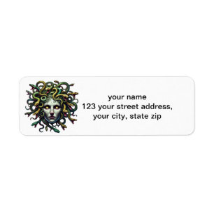Madusa Return Address Label