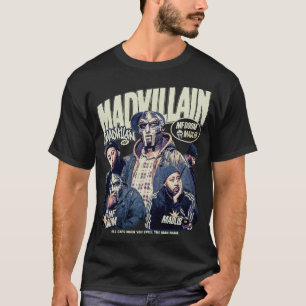 Madvillain Inspired MF DOOM x Madlib Vintage tee