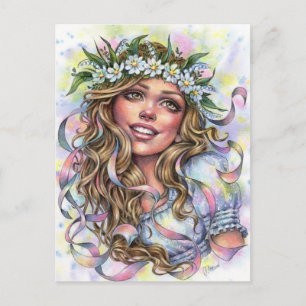 Mae Beltane Postcard