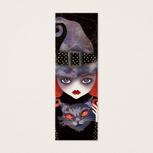 Maelba, the Red Witch Mini Bookmark (Front)