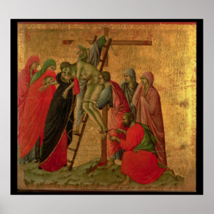 Maesta: Descent from the Cross, 1308-11 Poster