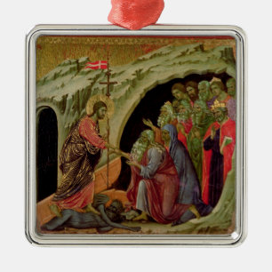 Maesta: Descent into Limbo, 1308-11 Metal Ornament