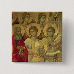 Maesta: Saints, , 1308-11 15 Cm Square Badge