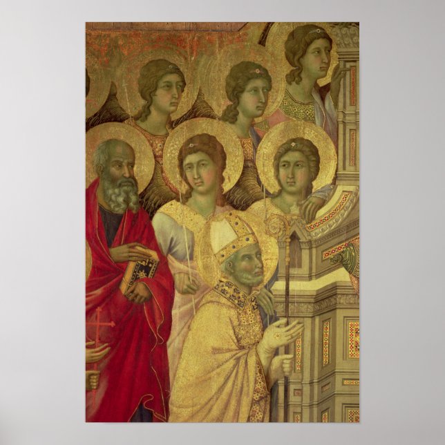 Maesta: Saints, , 1308-11 Poster (Front)