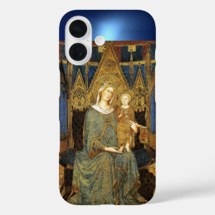 MAESTA,VIRGIN WITH CHILD Blue iPhone 16 Case