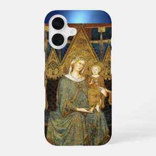 MAESTA,VIRGIN WITH CHILD Blue iPhone 16 Case