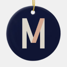 Maestra "M" Ornament