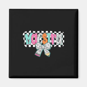 Maestra Spanish Teacher Back To School Pencil Coqu Magnet