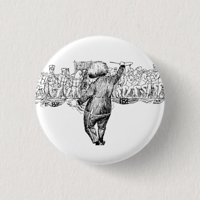Maestro 3 Cm Round Badge (Front)
