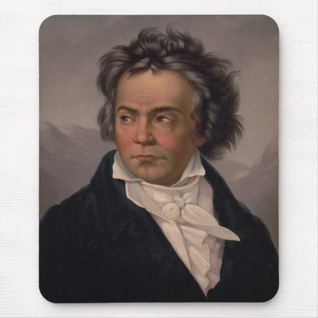 Maestro Ludwig Beethoven Symphony Music Composer  Mouse Pad (Front)