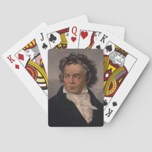Maestro Ludwig Beethoven Symphony Music Composer Playing Cards