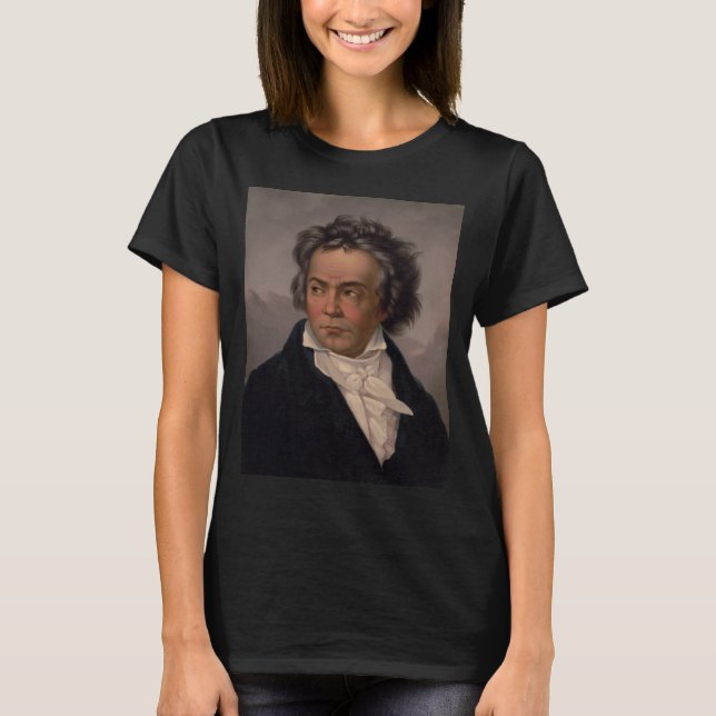 Maestro Ludwig Beethoven Symphony Music Composer  T-Shirt (Front)