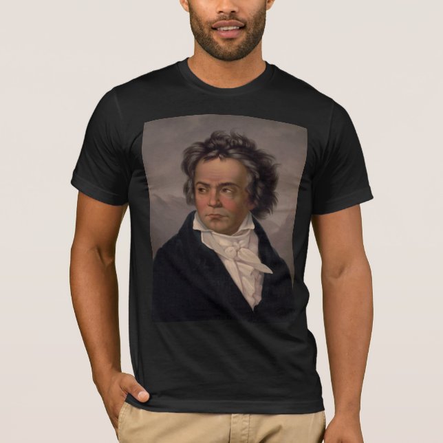 Maestro Ludwig Beethoven Symphony Music Composer  T-Shirt (Front)