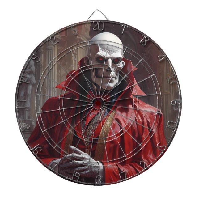 Maestro Phibes Stops the Clock Dartboard (Front)