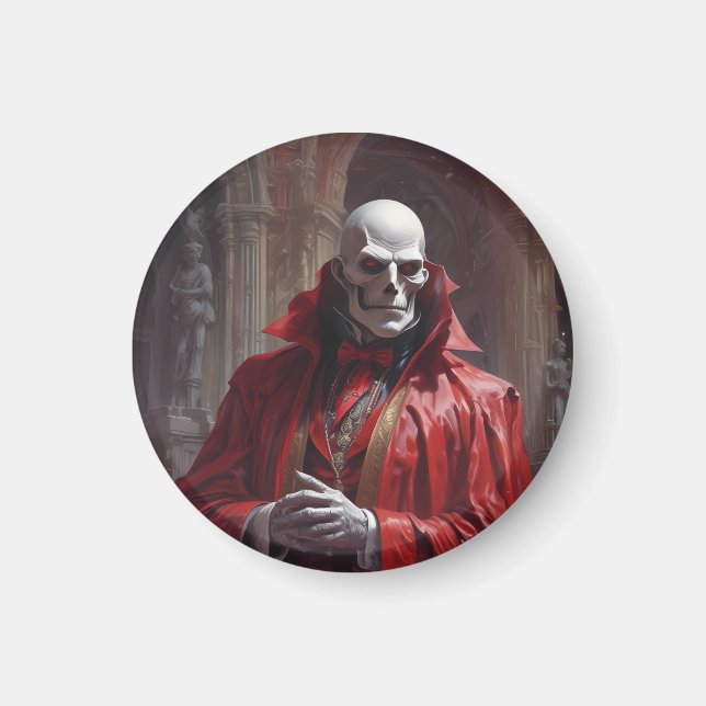 Maestro Phibes Stops the Clock Magnet (Front)