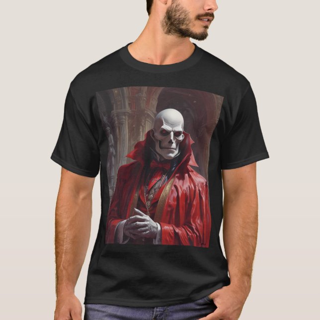 Maestro Phibes Stops the Clock T-Shirt (Front)