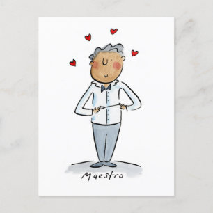 Maestro Postcard