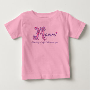 Maeve name and meaning baby girls clothing T-Shirt