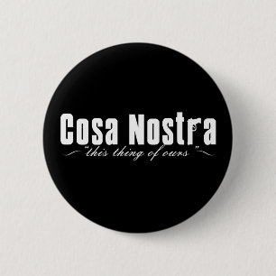 Mafia 6 Cm Round Badge