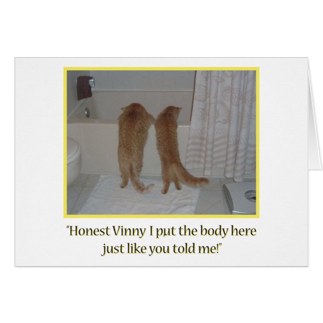 Mafia Cats Humour (Front Horizontal)