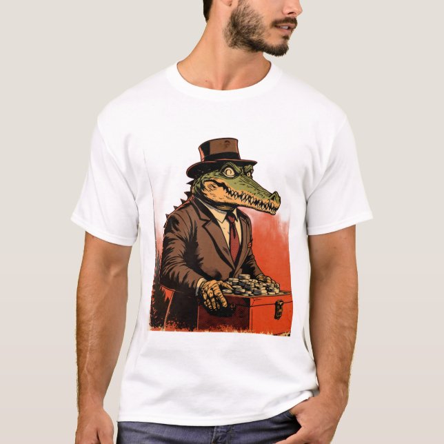 MAFIA CROCODILE BOSS TEE (Front)