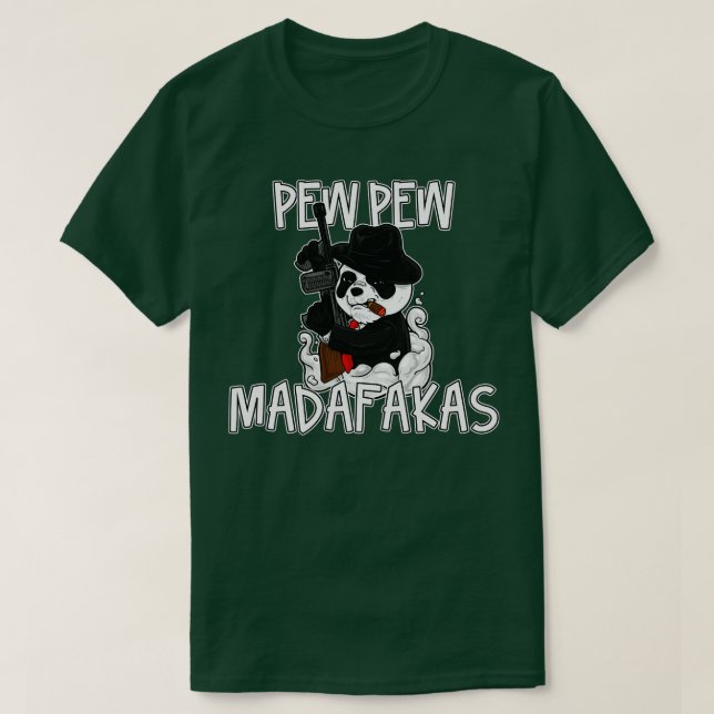 Mafia Panda T-Shirt (Design Front)