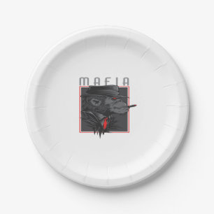 MAFIA PAPER PLATE