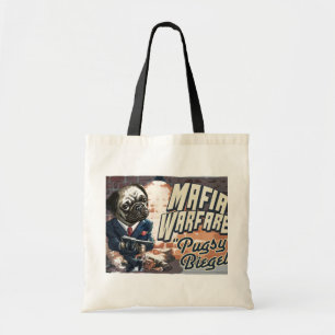 Mafia Warfare Pugsy Beigel by Mudge Studios Tote Bag