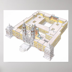 Mafra National Palace. Lisboa Portugal Poster