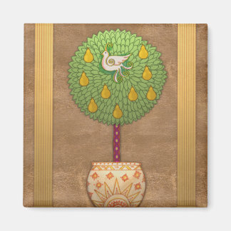 MAG009 Partridge in a Pear Tree Magnet