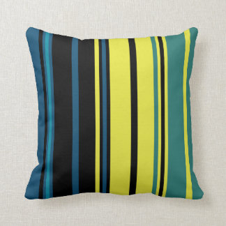 Mag Green Multi Stripes Cushion