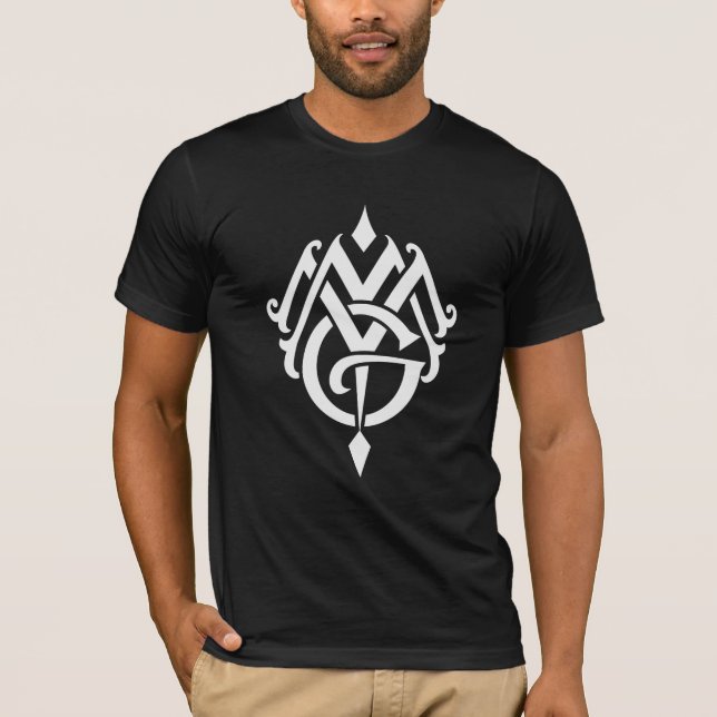 MAG monogram clothing brand tshirt design (Front)
