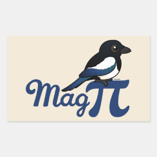 Mag PI Rectangular Sticker