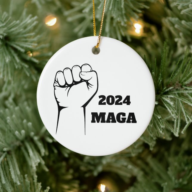 MAGA 2024 Christmas Tree Ornament Decor (Tree)