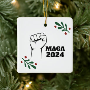 MAGA 2024 Christmas Tree Ornament Decor