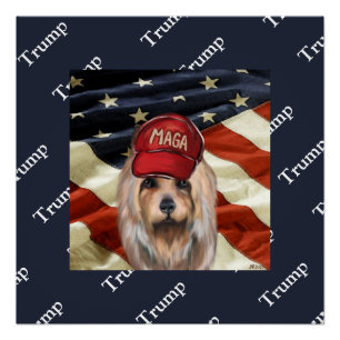 MAGA AUSTRALIAN TERRIER POSTER