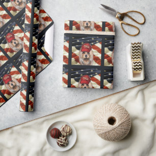 MAGA AUSTRALIAN TERRIER WRAPPING PAPER