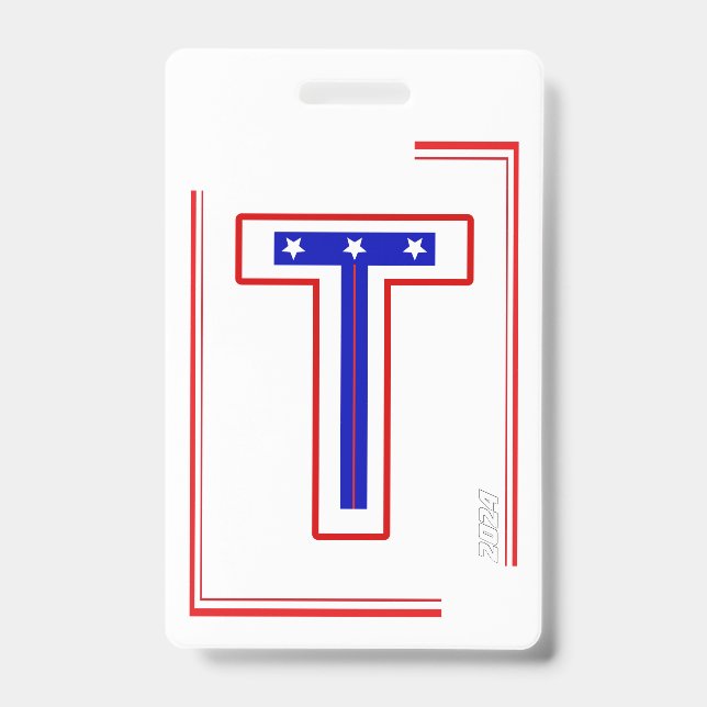 Maga badge ID badge (Front)