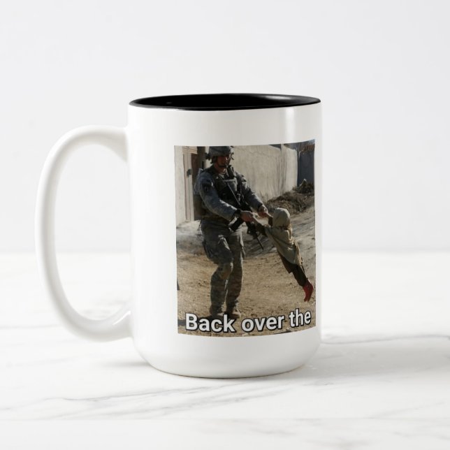 Maga Border Mug (Left)