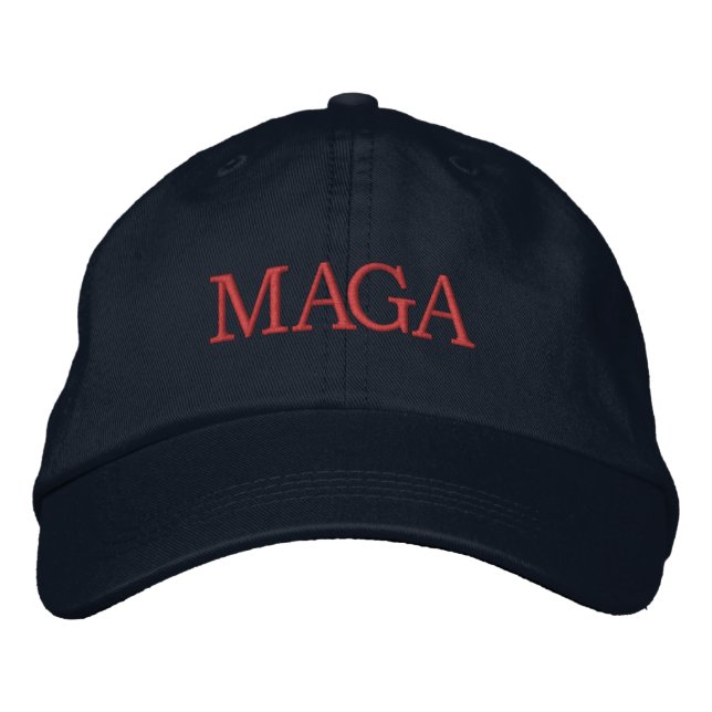 MAGA EMBROIDERED HAT (Front)
