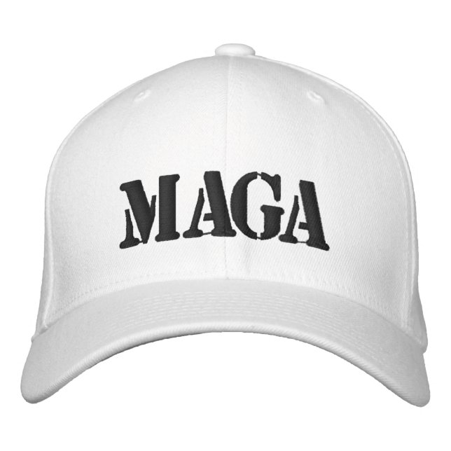 MAGA EMBROIDERED HAT (Front)