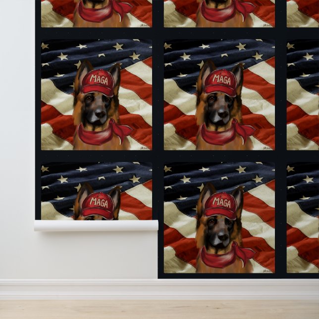 MAGA GERMAN SHEPHERD  WALLPAPER (Application)