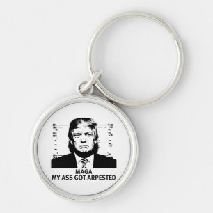 MAGA Indicted Key Ring