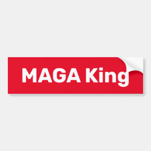 MAGA King Bumper Sticker