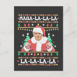 Maga La La La Trump Christmas Inauguration 47th   Postcard