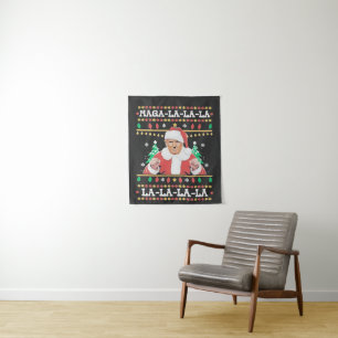 Maga La La La Trump Christmas Inauguration 47th   Tapestry